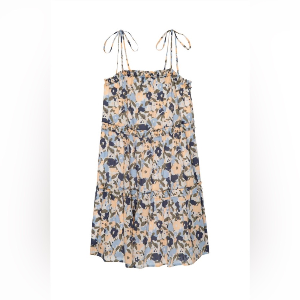 Rails Caralyn Dress Medium Mod Floral EUC - Picture 5 of 12